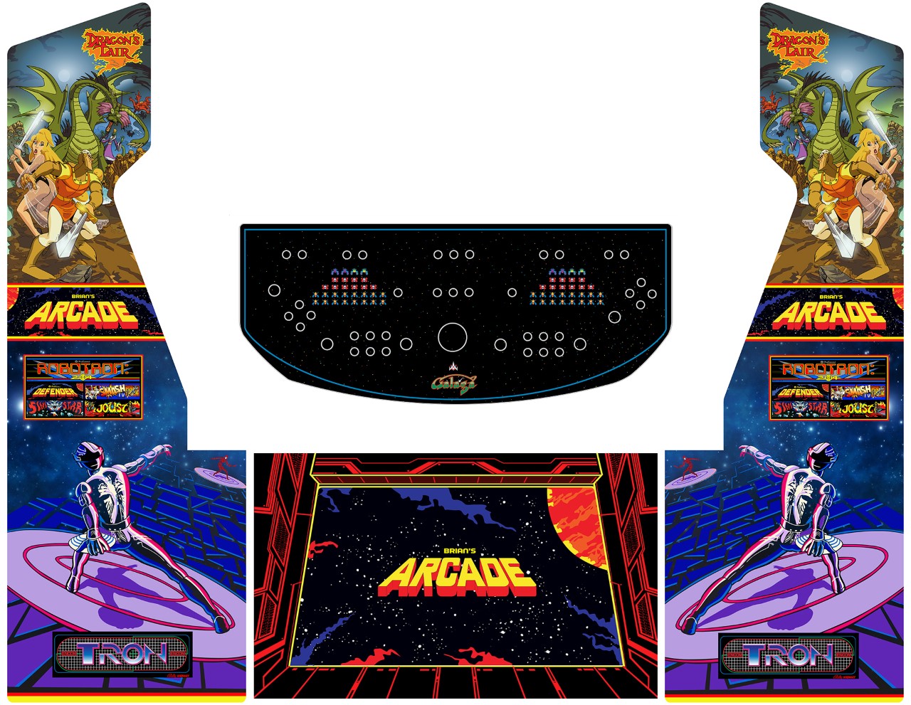 Arcade Classics Collage 2