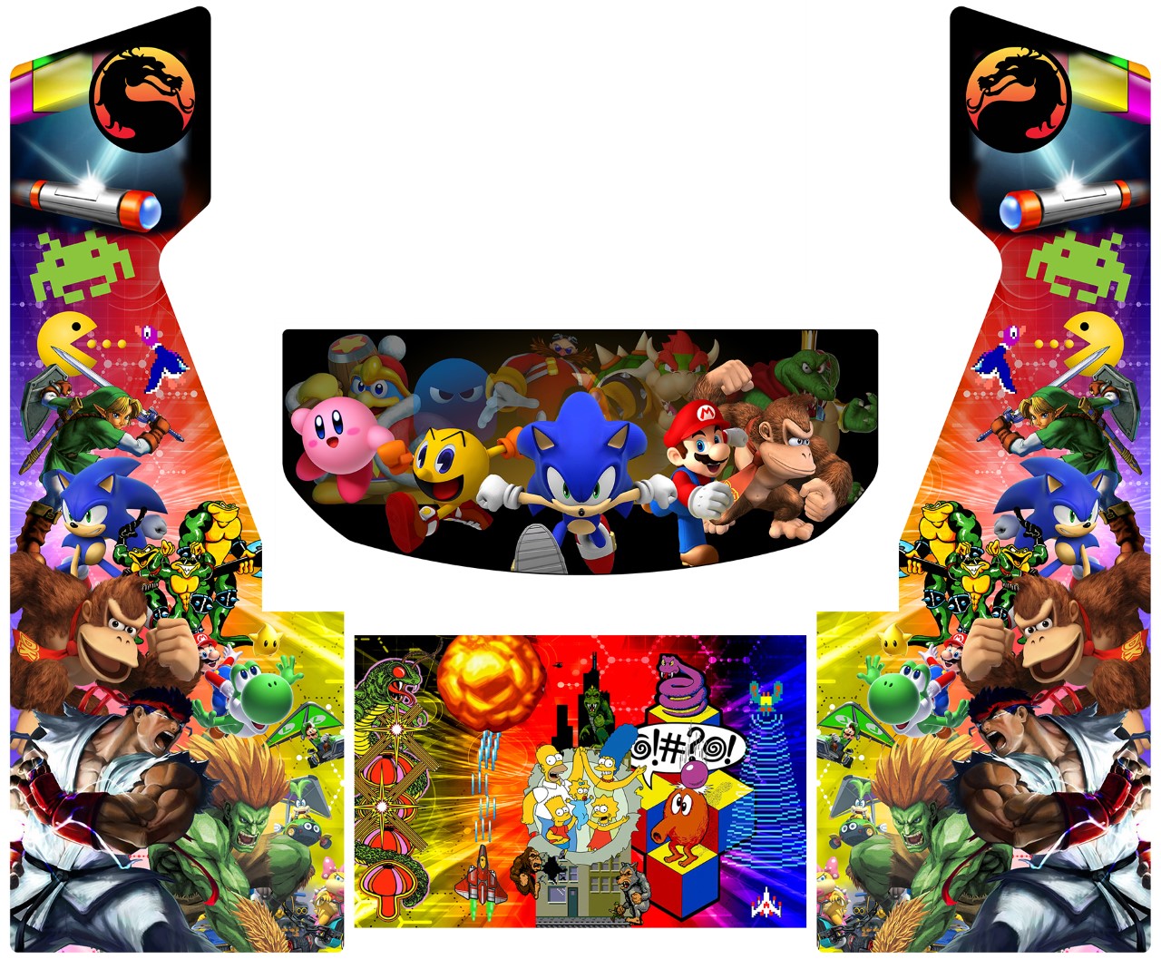 Arcade Classics Collage