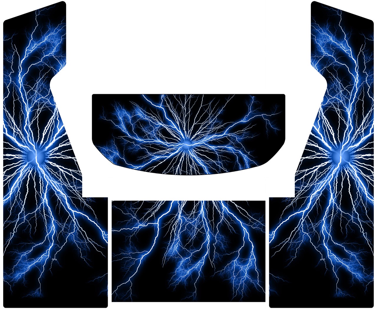 Blue Lightning No Names On Sides