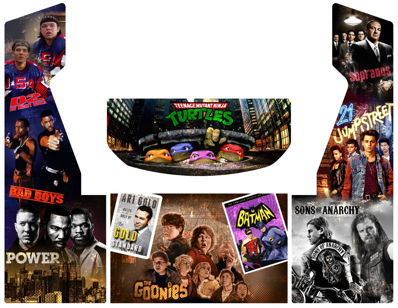 TMNT Iconic Movies